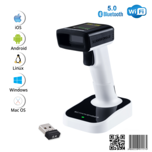 SA9400 - 1D&2D Wi-Fi Bluetooth Scanner with LCD Display